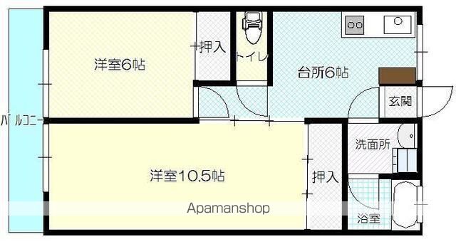 メゾンド・Fの間取り写真