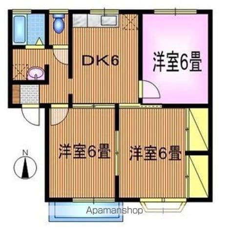 ベルエポックA棟の間取り写真