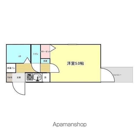 WESTLAGOON霞ヶ丘の間取り写真
