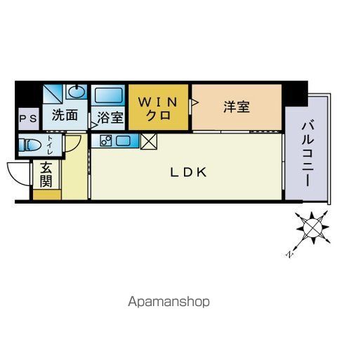 グローリー南福岡の間取り写真