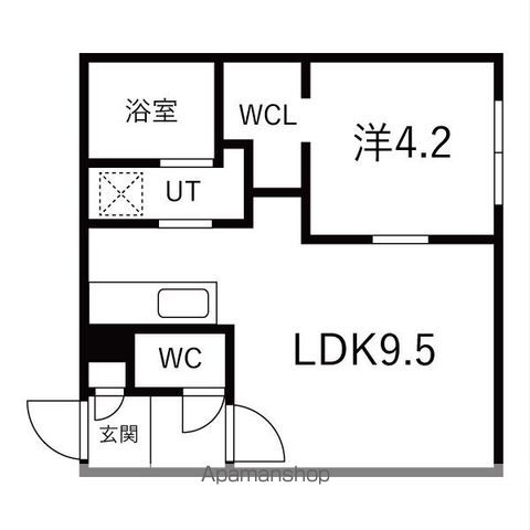 BELL COURT発寒南の間取り写真