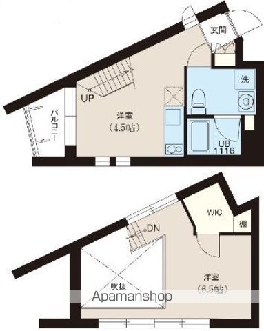 レピュア十条レジデンスの間取り