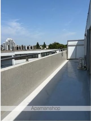 武蔵野ヒルズ[1R/46.44m2]のバルコニー