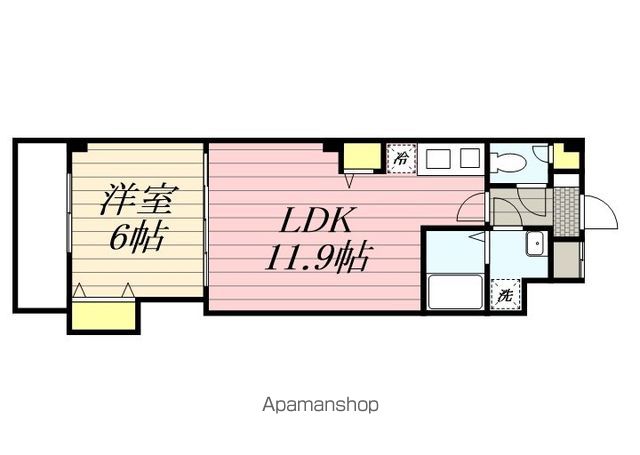 グランディオ検見川の間取り