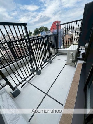 東京都中野区江原町２丁目[1DK/25.67m2]のバルコニー