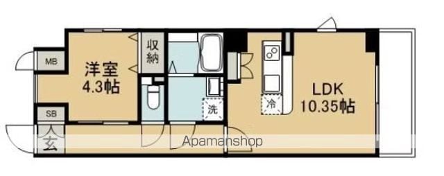 EXIA YANAGIMARU.の間取り写真