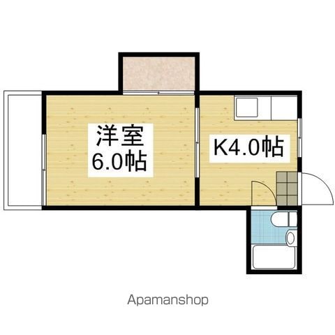 コーポカワモトの間取り写真