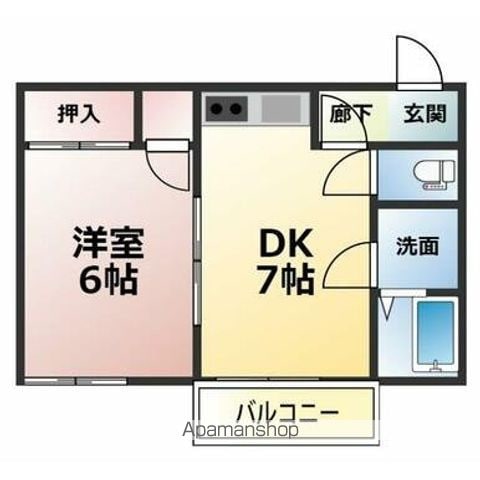 メゾンクレセントの間取り写真