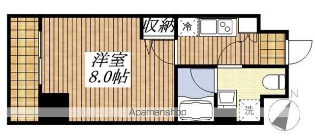 【立川市曙町のマンションの間取り】