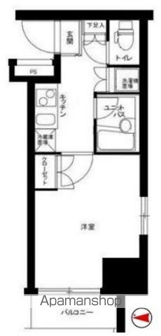 【スカイコート武蔵小杉壱番館の間取り】