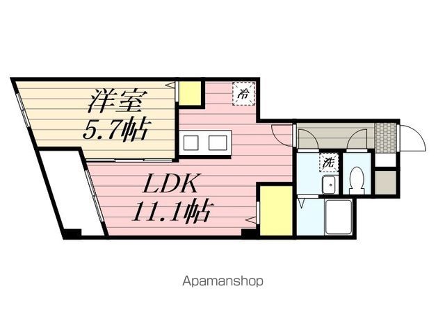 グランディオ検見川の間取り