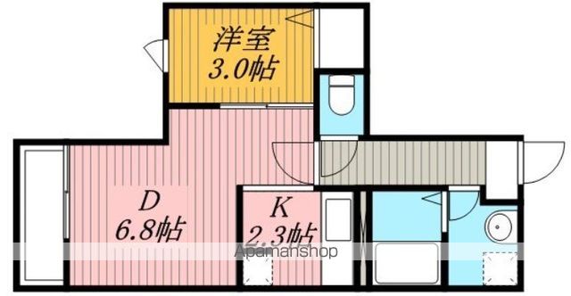 グランコート稲毛の間取り