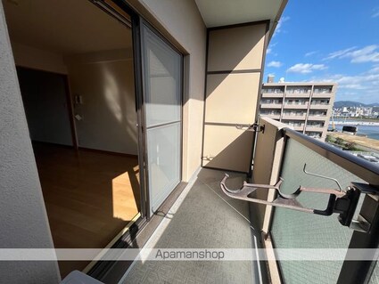 フェリシア西広島駅前[1DK/34.24m2]のバルコニー