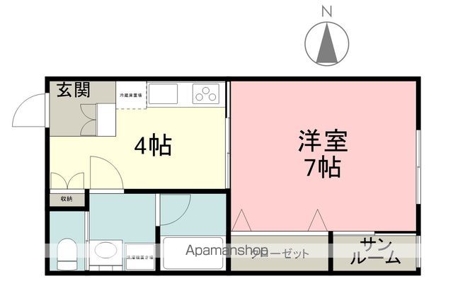 シルク エースの間取り写真