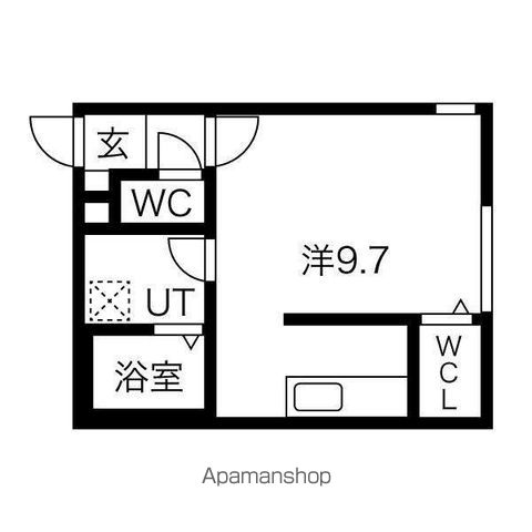 TWINBERRY ASABUの間取り写真
