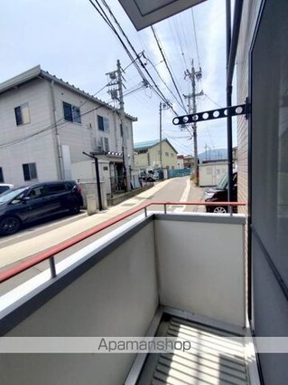 パークサイド高田Ｂ[1K/24.42m2]のバルコニー