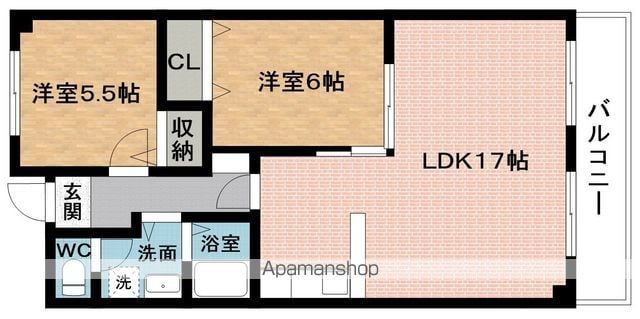 ロイヤルマンションの間取り写真