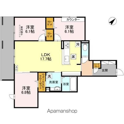 LA GRAND SUITOの間取り写真