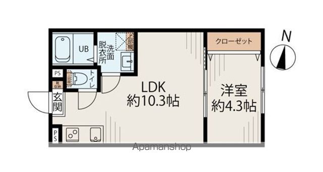 ＰＲＡＤＯ赤羽の間取り