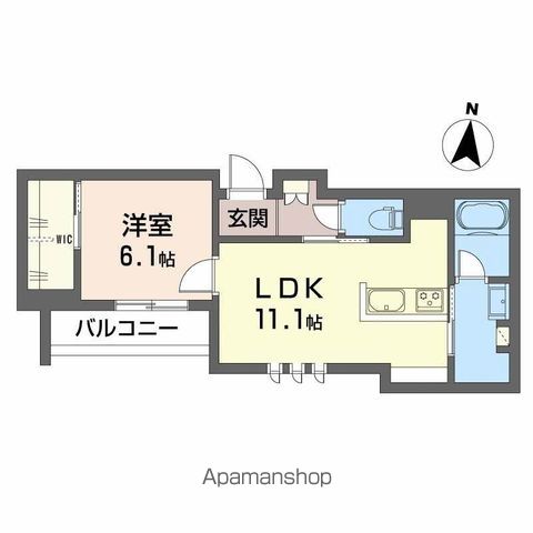 クオリスタ神宮参道の間取り写真