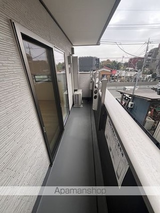 シャノワール[1K/27.63m2]のバルコニー