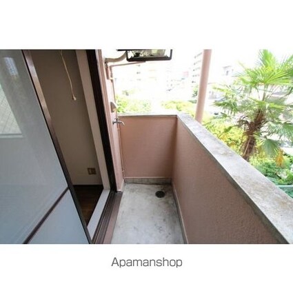 キョウメイタウン[1R/16.9m2]のバルコニー