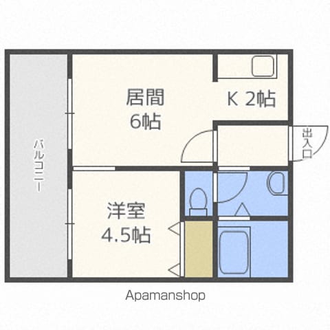 シティテラス南5条の間取り写真