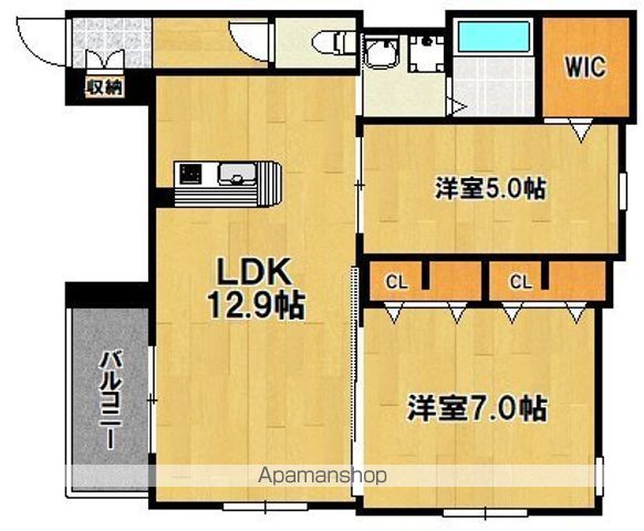 大阪市住吉区長居東1丁目PJの間取り写真
