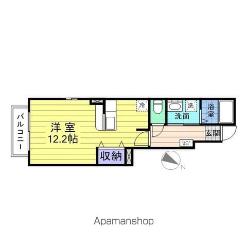 レジデンスIIの間取り写真