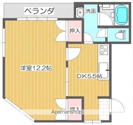 ラセーヌビルの間取り写真