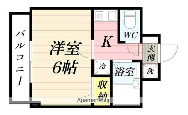 MINERVA東白楽の間取り写真