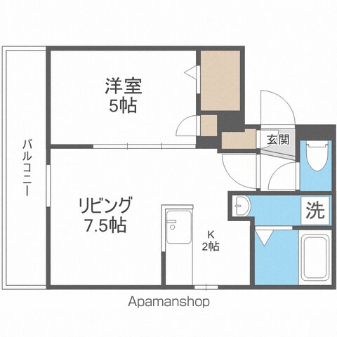 プレミアシティ美園の間取り写真