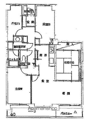 パーク・ノヴァ北小金[4LDK/86.05m2]の間取図