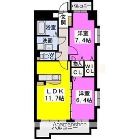 エルマーナIIの間取り写真