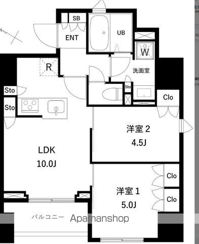 タスキプライムテラス本蓮沼の間取り写真
