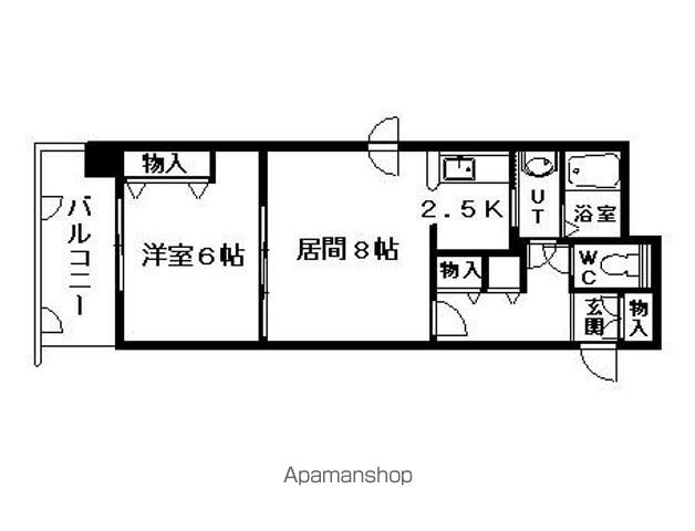 SOUTHERN CROSS 313の間取り写真