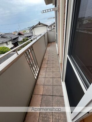 和歌山県和歌山市松ケ丘２丁目[2LDK/58.1m2]のバルコニー