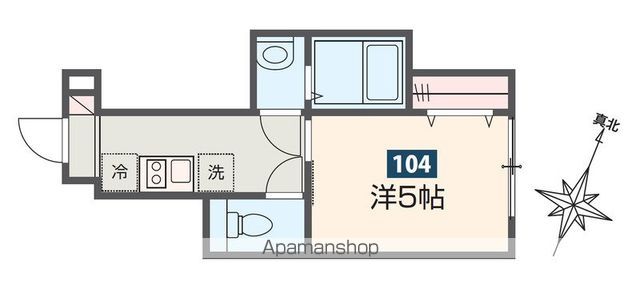 【ＭＥＬＤＩＡ矢川Ⅱの間取り】