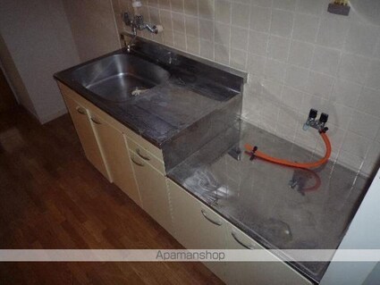 ベルメゾン古川１[1K/26.6m2]のキッチン