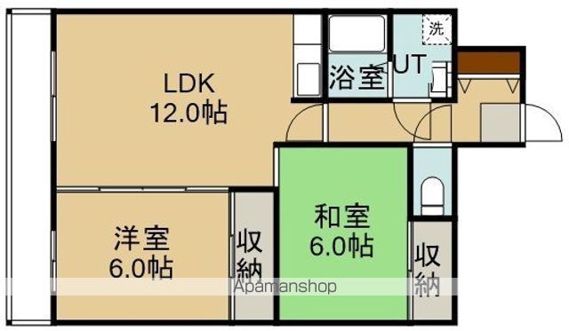 クレステージ田家の間取り写真