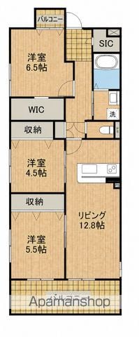 ALTEMEISTER潮見の間取り写真
