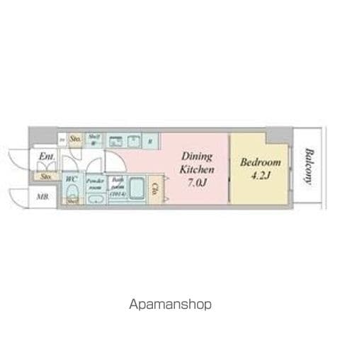 ルネフラッツ今池駅前SOUTHの間取り写真