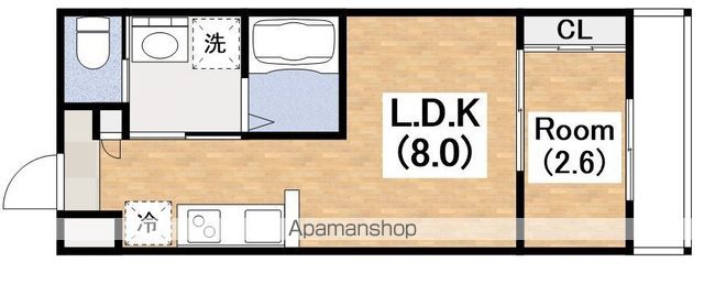 リアコート北田辺IIの間取り写真