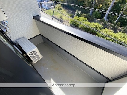 ＭＥＬＤＩＡ福生Ⅲ[1LDK/32.92m2]のバルコニー