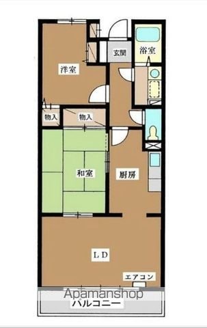 プレミオ横浜の間取り写真