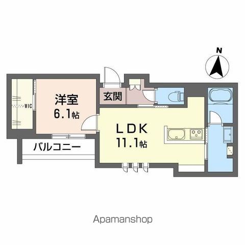 クオリスタ神宮参道の間取り写真