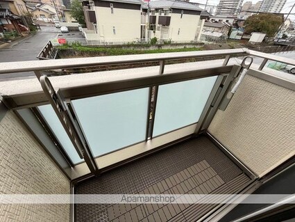 クレール[2LDK/55.71m2]のバルコニー