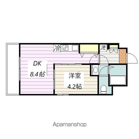 【エクセレントコート千葉新宿の間取り】