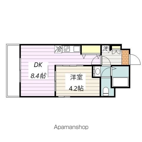 エクセレントコート千葉新宿の間取り