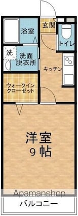 アティ古西[1K/32.17m2]の間取図